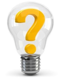 Question Lightbulb